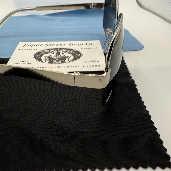 PSS Paper Street Shades Tyler Durden Fight Club NEW Oliver Peoples 523 Brad Pitt - Picture 9 of 17